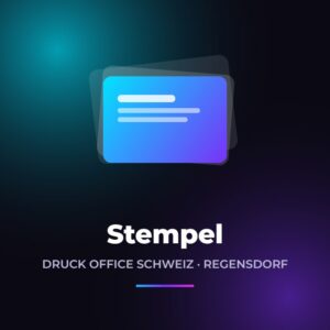 Stempel drucken – Druck Office Schweiz