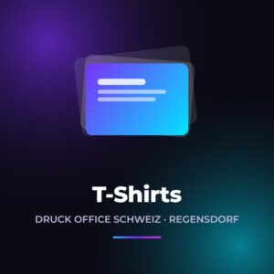 T-Shirts drucken – Druck Office Schweiz