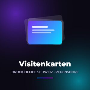Visitenkarten drucken – Druck Office Schweiz